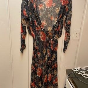 Elegant NEW Seeds Silk Duster